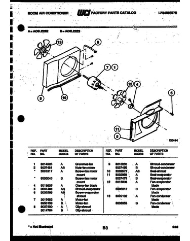 Air handling parts