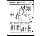 Frigidaire A06LE2E3 compressor parts diagram