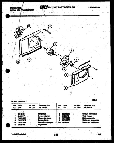 Air handling parts