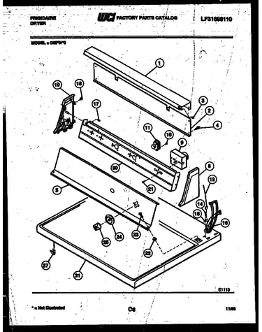 Console and control parts