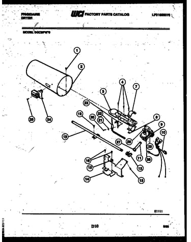 Burner, igniter and valve