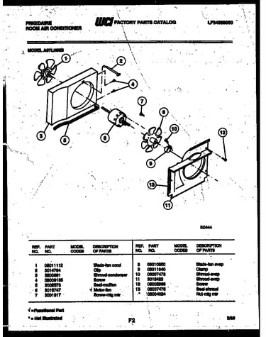 Air handling parts