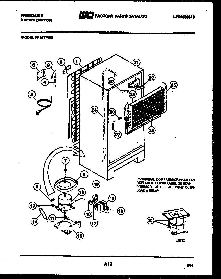 SYSTEM AND AUTOMATIC DEFROST PARTS