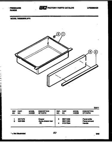 Drawer parts