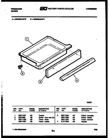 Drawer parts