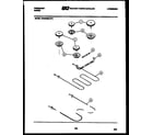 Frigidaire REGS38BLL0 broiler parts diagram