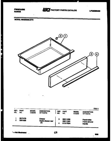 Drawer parts