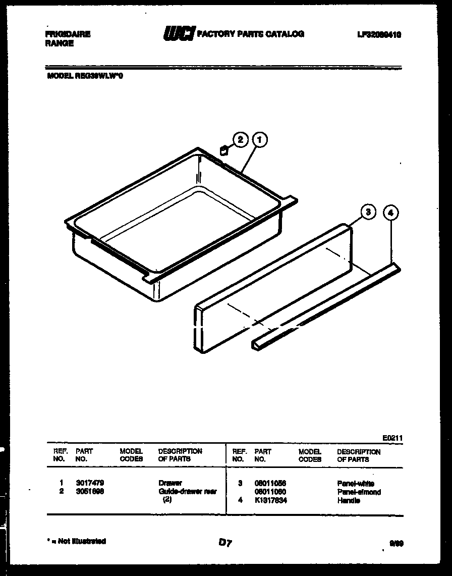 Drawer parts