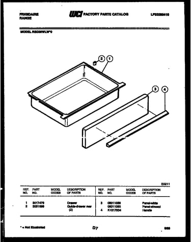 Drawer parts