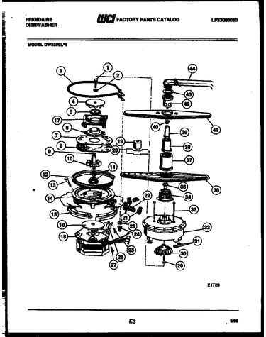 Motor pump parts