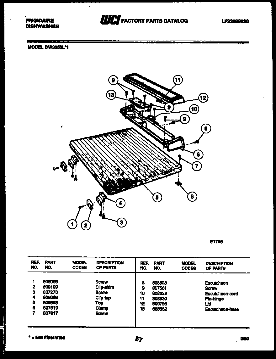 Top parts