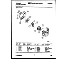 Frigidaire A11ME8E3 air handling parts diagram