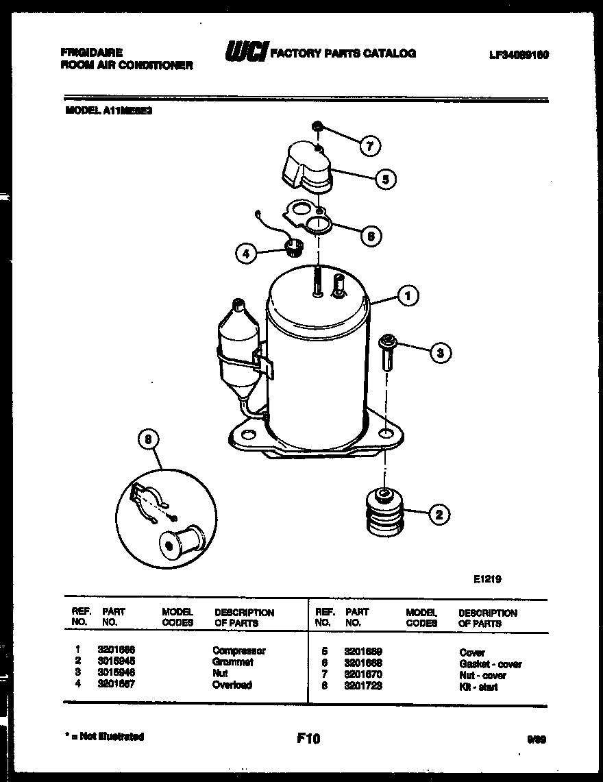 Compressor parts