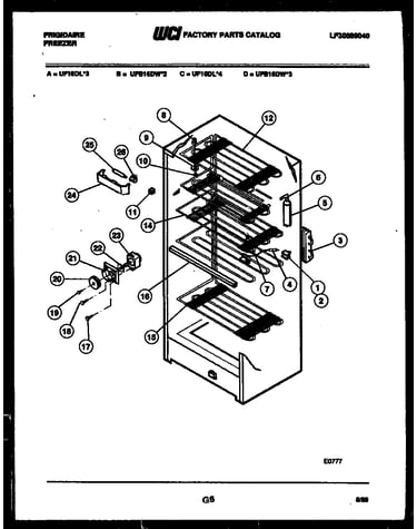 Shelf parts