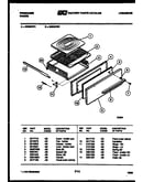 Broiler drawer parts