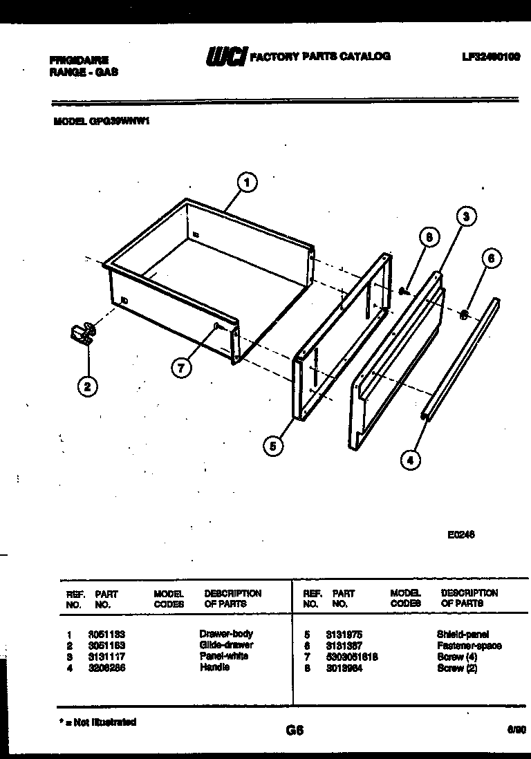 Drawer parts