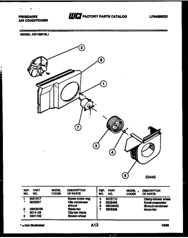 Air handling parts