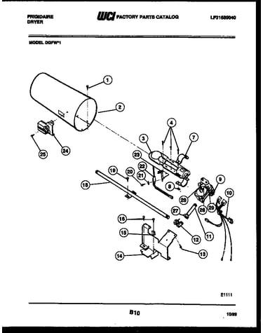 Burner, igniter and valve