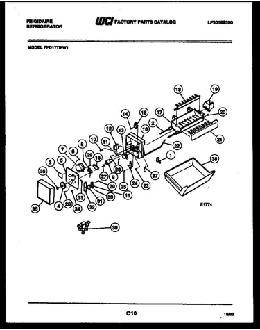 Ice maker parts
