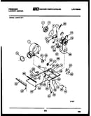 Dryer motor, blower and belt