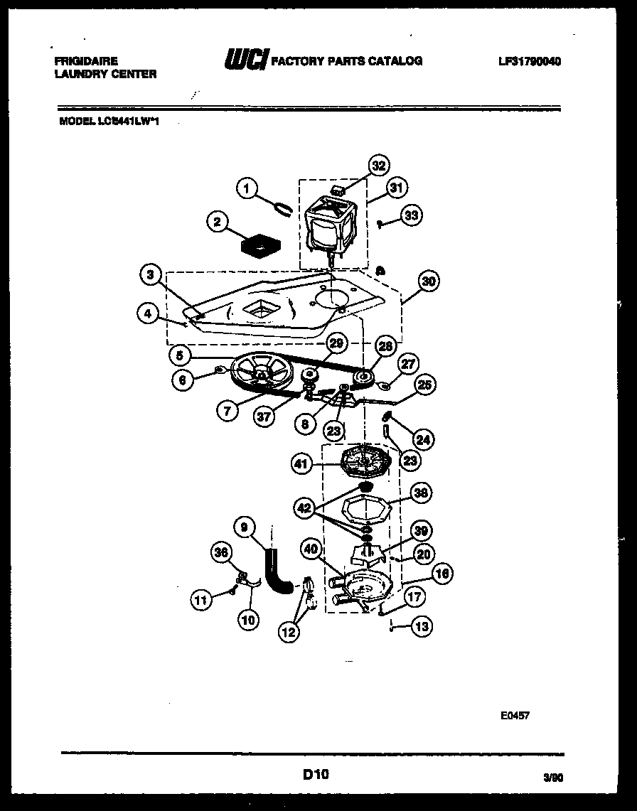 Washer drive system and pump