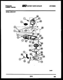 Washer drive system and pump