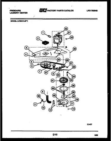 Washer drive system and pump
