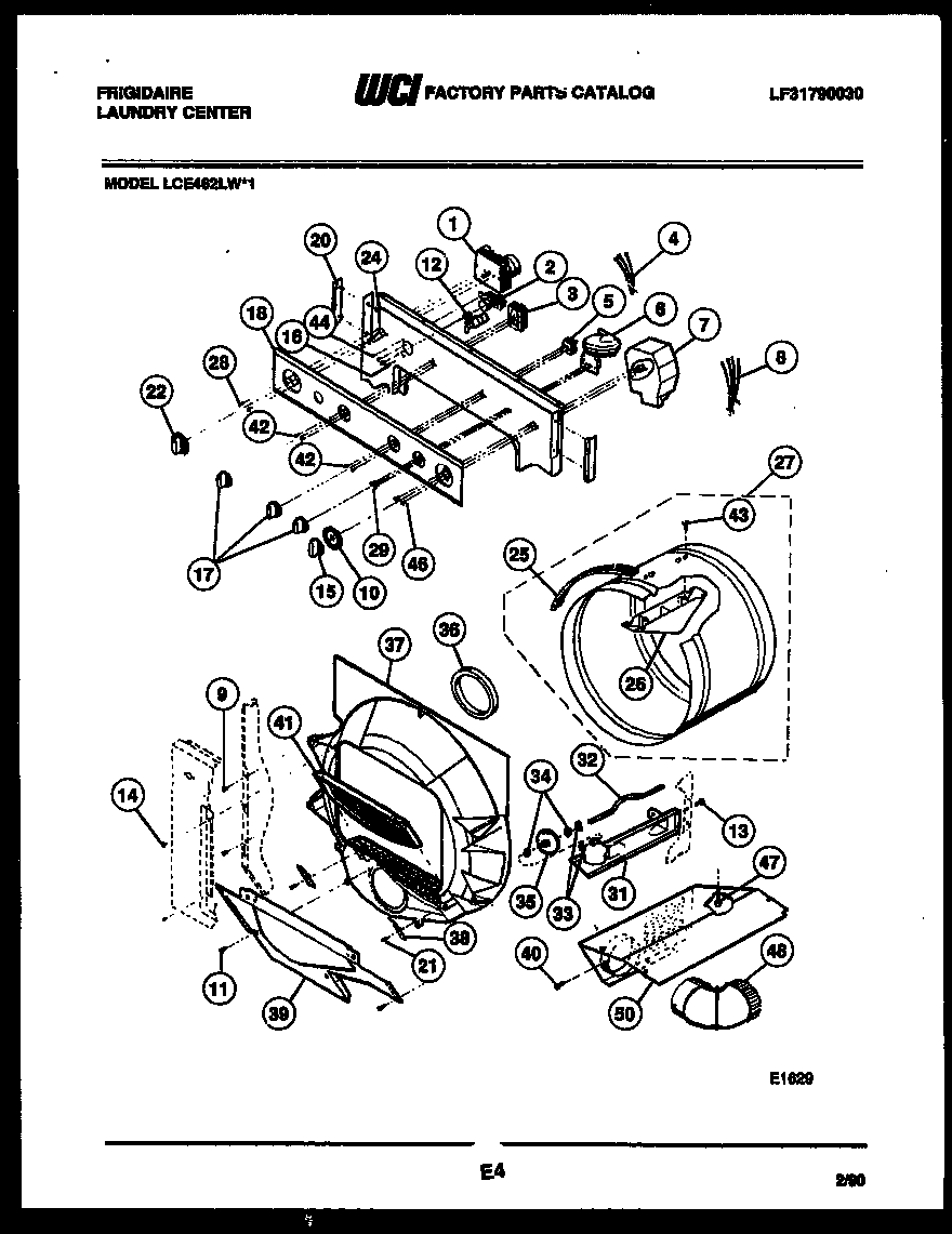 Console, control and drum