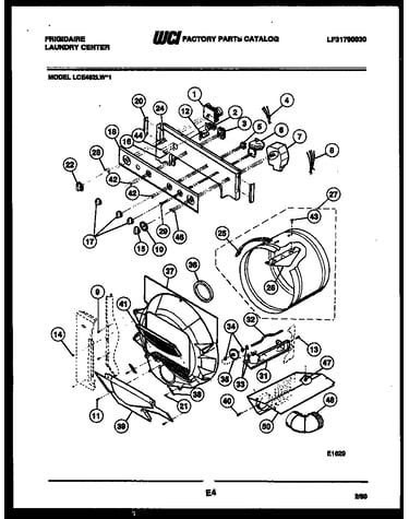 Console, control and drum