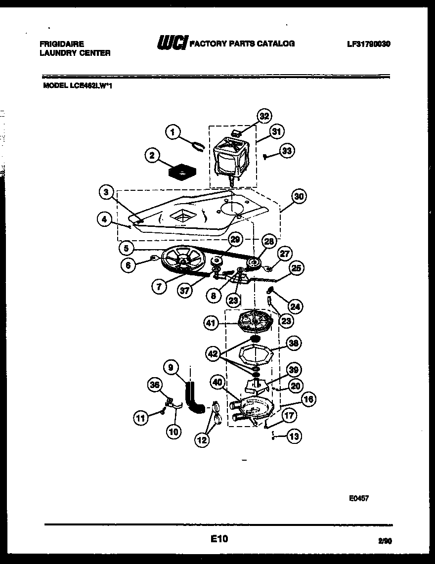 WASHER DRIVE SYSTEM AND PUMP