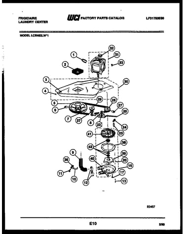 Washer drive system and pump