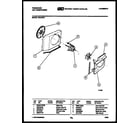Frigidaire A06LE2K1 air handling parts diagram