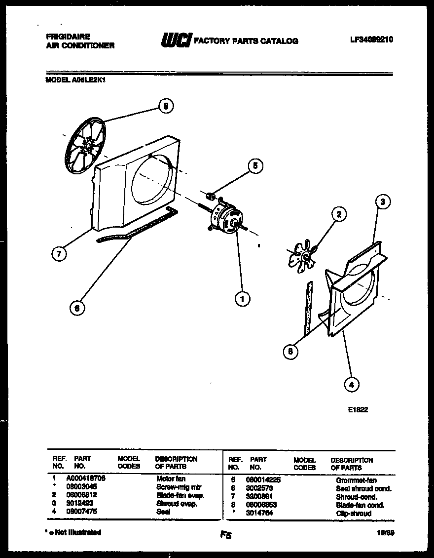 Air handling parts