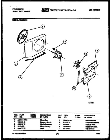 Air handling parts