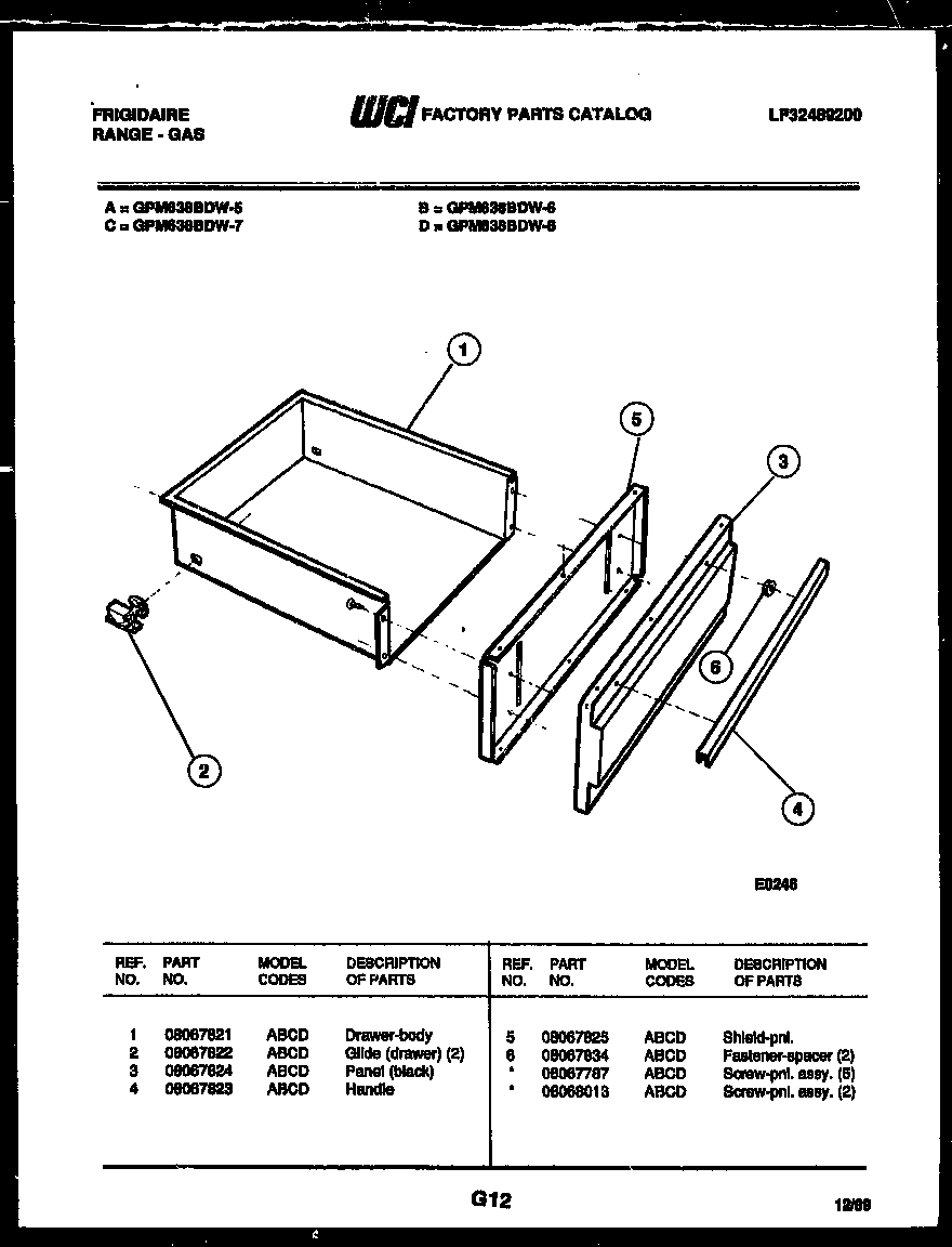 Drawer parts