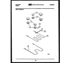Frigidaire REGS38BLL1 broiler parts diagram