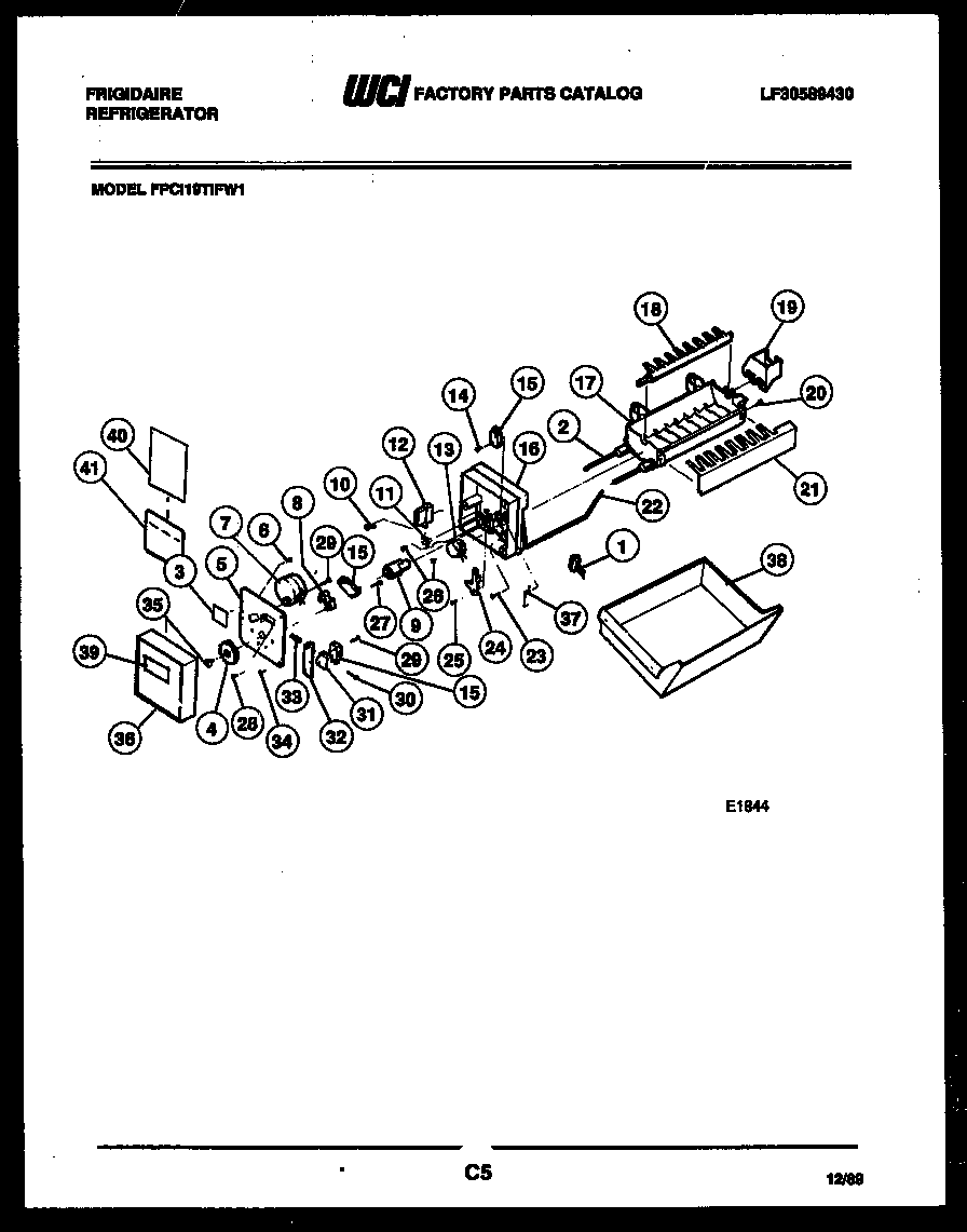 ICE MAKER PARTS