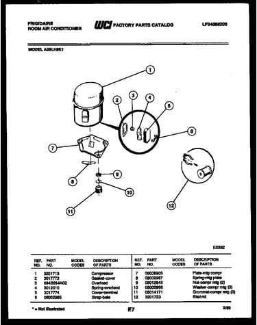 Compressor parts
