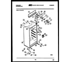 Frigidaire FPD18TFW2 cabinet parts diagram