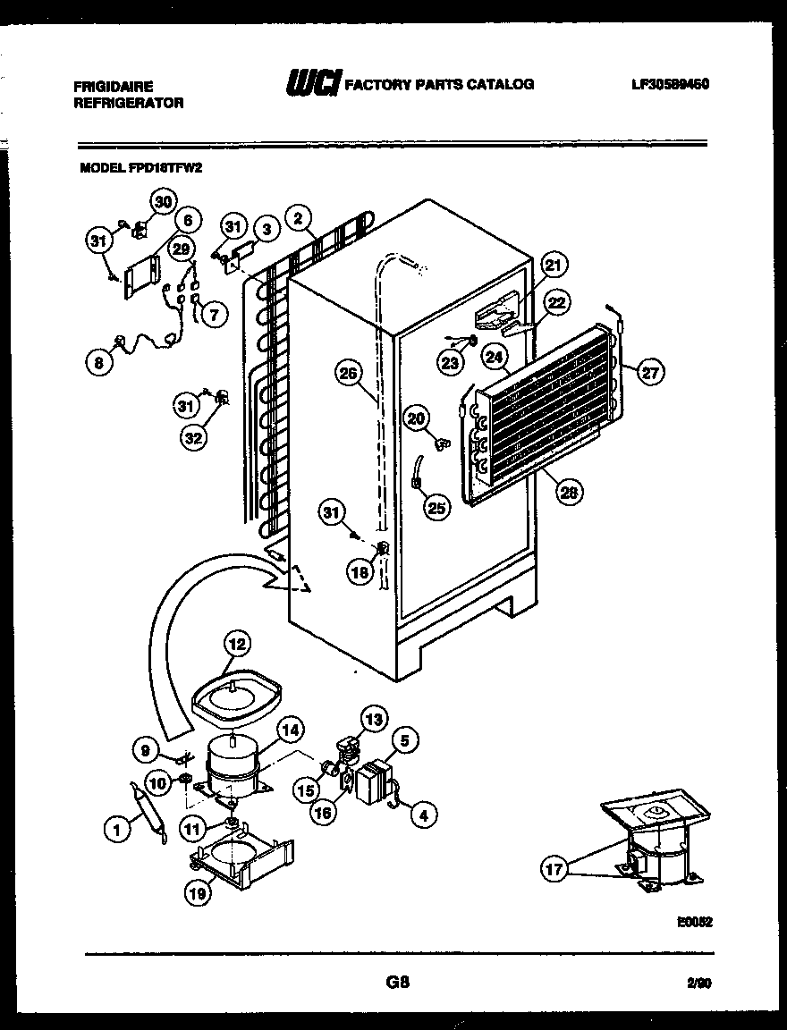 SYSTEM AND AUTOMATIC DEFROST PARTS