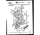 Frigidaire FPCE24VWLF0 cabinet parts diagram