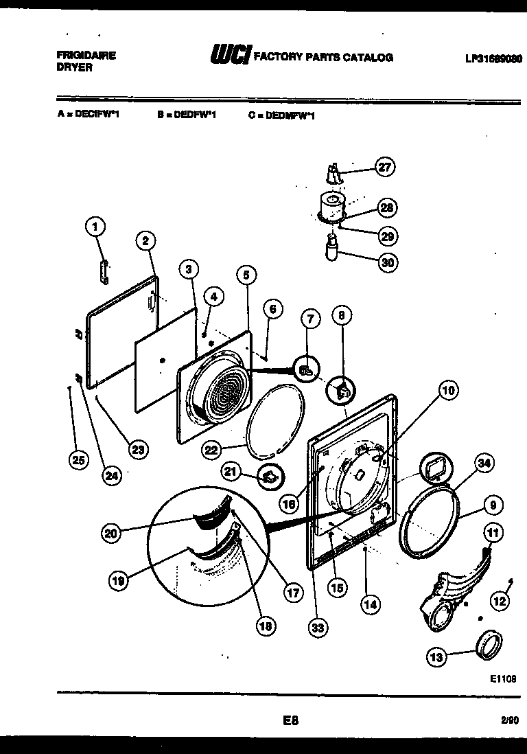 Door parts