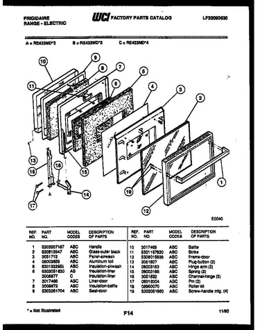 Door parts