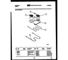 Frigidaire REG38BLL1 broiler parts diagram