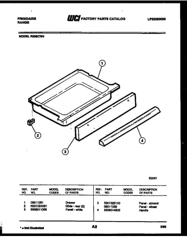 Drawer parts