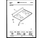 Frigidaire R30AW4 cooktop parts diagram