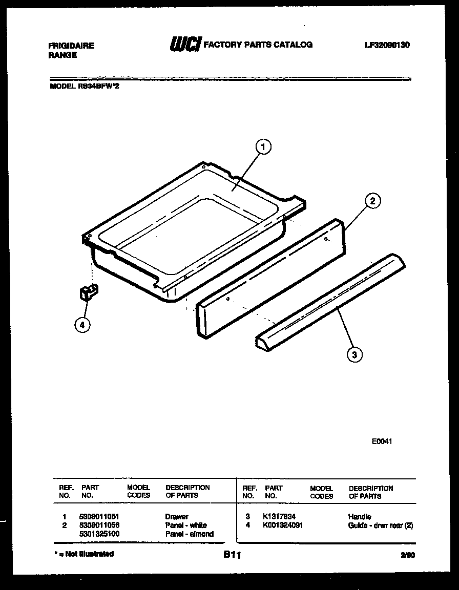 DRAWER PARTS