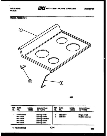 Cooktop parts