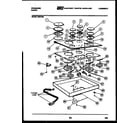 Frigidaire RBS138L cooktop parts diagram