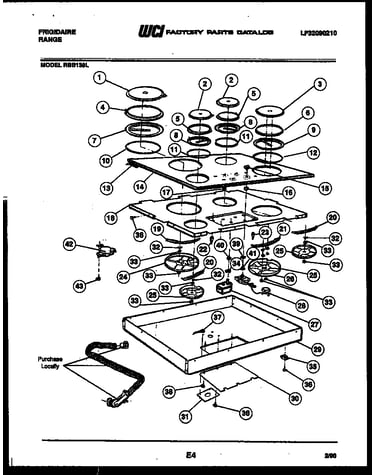 Cooktop parts